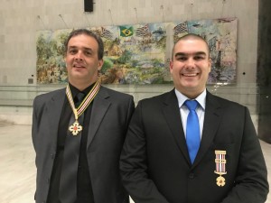 Os sócios Dr. Aloysio Millen MAtos Junior e Eduardo Ferreira Guirado