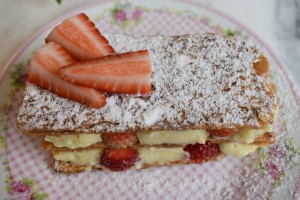 Sobremesa Mil folha de Moranga pela Chef Melissa Tofani