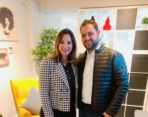 Carolina Cruz Remondini e Djalma Remondini Filho diretores da 4U