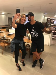 Selfie Luciene Rocha - Dinei (ex-corinthians)